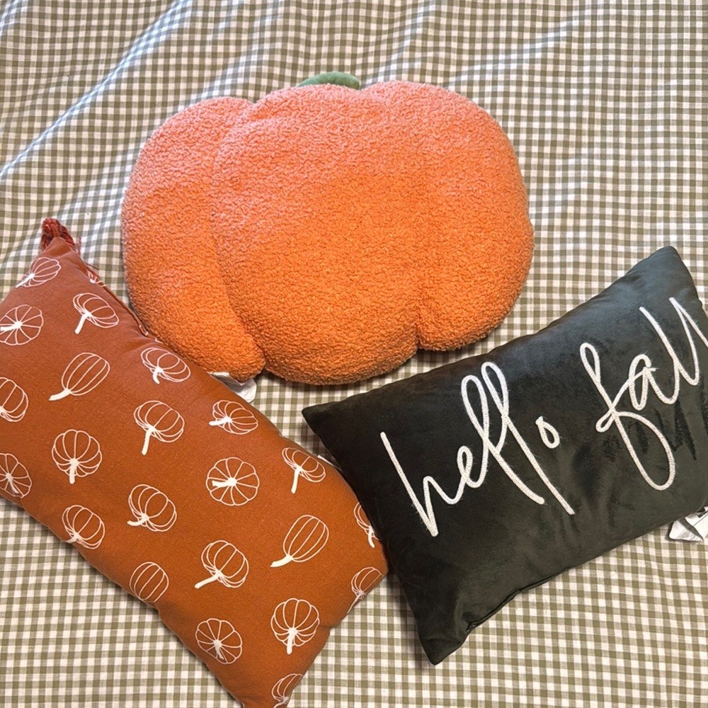 Set of 3 Fall Pillows
